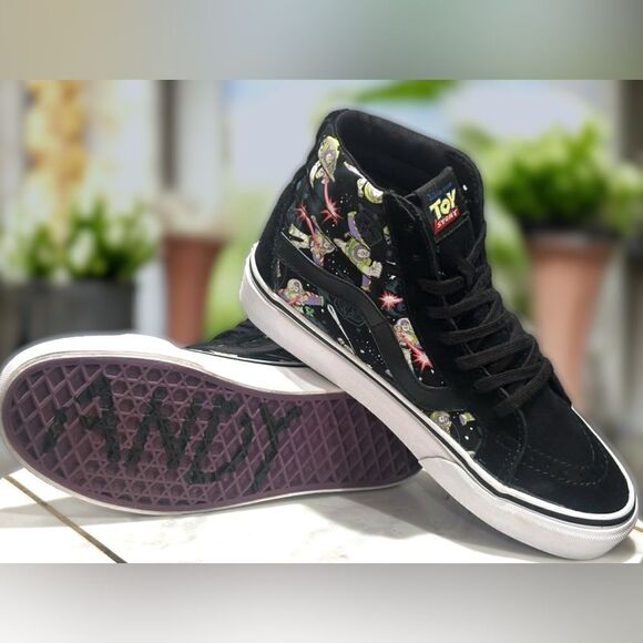 Vans x Disney Toy Story Sk8 Hi Buzz Lightyear Sneakers Limited Edition Size 6 Me - Picture 16 of 16
